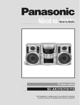 Panasonic SCAK210 Návod na používanie