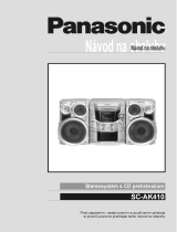 Panasonic SCAK410 Návod na používanie