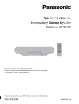 Panasonic SCALL7CD Návod na používanie