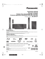 Panasonic SC-BTX77 Návod na obsluhu