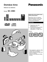 Panasonic SCDM3 Návod na používanie
