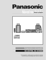 Panasonic SCEH590 Návod na používanie