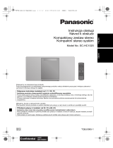 Panasonic SCHC1020EG Návod na používanie