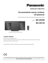 Panasonic SC-HC28EG Návod na obsluhu