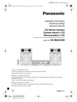 Panasonic SCMAX3500E Návod na používanie