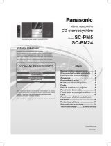 Panasonic SCPM24 Návod na používanie