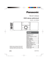 Panasonic SCPM50D Návod na používanie
