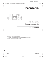 Panasonic SCPM602 Návod na používanie