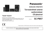 Panasonic SCPMX7EG Návod na používanie
