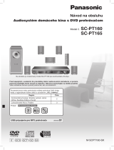 Panasonic SCPT165 Návod na používanie