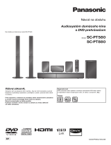 Panasonic SCPT880EP Návod na používanie