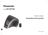 Panasonic SCSP100EG Návod na používanie