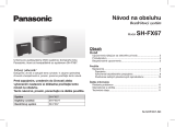 Panasonic SHFX67E Návod na používanie