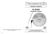 Panasonic SLSX445 Návod na používanie