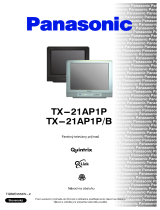 Panasonic TX21AP1PB Návod na používanie