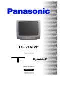 Panasonic TX21AT2P Návod na používanie