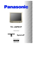 Panasonic TX25PN1P Návod na používanie