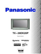 Panasonic TX28DK20P Návod na používanie