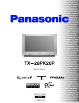 Panasonic TX28PK20P Návod na používanie