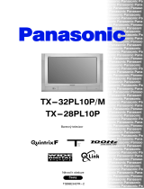 Panasonic TX28PL10P Návod na používanie