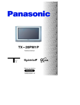 Panasonic TX28PM1P Návod na používanie