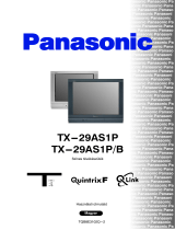 Panasonic TX29AS1PB Návod na používanie