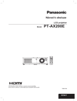 Panasonic PTAX200 Návod na používanie