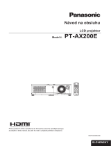 Panasonic PTAX200 Návod na používanie