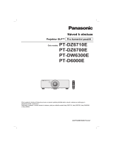 Panasonic PTDZ6710E Návod na používanie