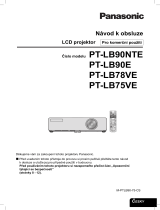 Panasonic PTLB90E Návod na používanie