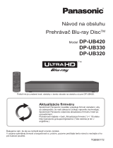 Panasonic DPUB320 Návod na používanie