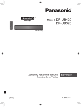 Panasonic DPUB320 Návod na používanie