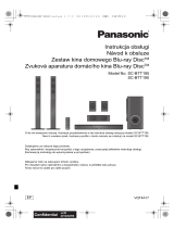 Panasonic SC-BTT195 Návod na obsluhu