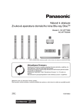 Panasonic SCBTT500WEG Návod na používanie