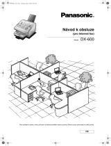 Panasonic DX600 Návod na používanie