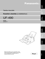 Panasonic UF490 Návod na používanie