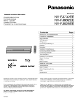 Panasonic NVFJ628EE Návod na používanie