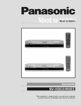 Panasonic NVHS880 Návod na používanie