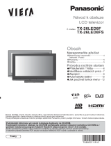 Panasonic TX26LED8FS Stručná príručka spustenia