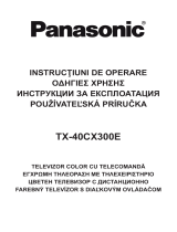 Panasonic TX40CX300E Návod na používanie