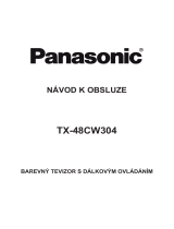 Panasonic TX48CW304 Návod na používanie