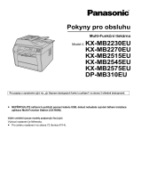 Panasonic KXMB2230EU Návod na používanie