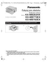 Panasonic KXMB263HX Návod na používanie