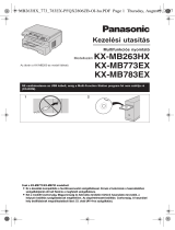 Panasonic KXMB783FX Návod na používanie