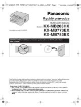 Panasonic KXMB783FX Návod na používanie