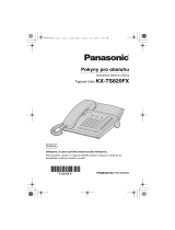 Panasonic KXTS820FX Návod na používanie