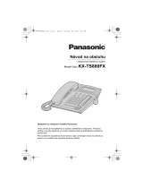 Panasonic KXTS880FX Návod na používanie