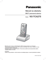 Panasonic KXTCA275CE Návod na používanie