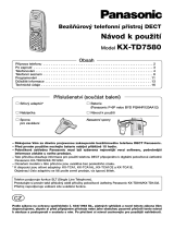 Panasonic KXTD7580CE Návod na používanie