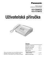 Panasonic KXF2680E Návod na používanie